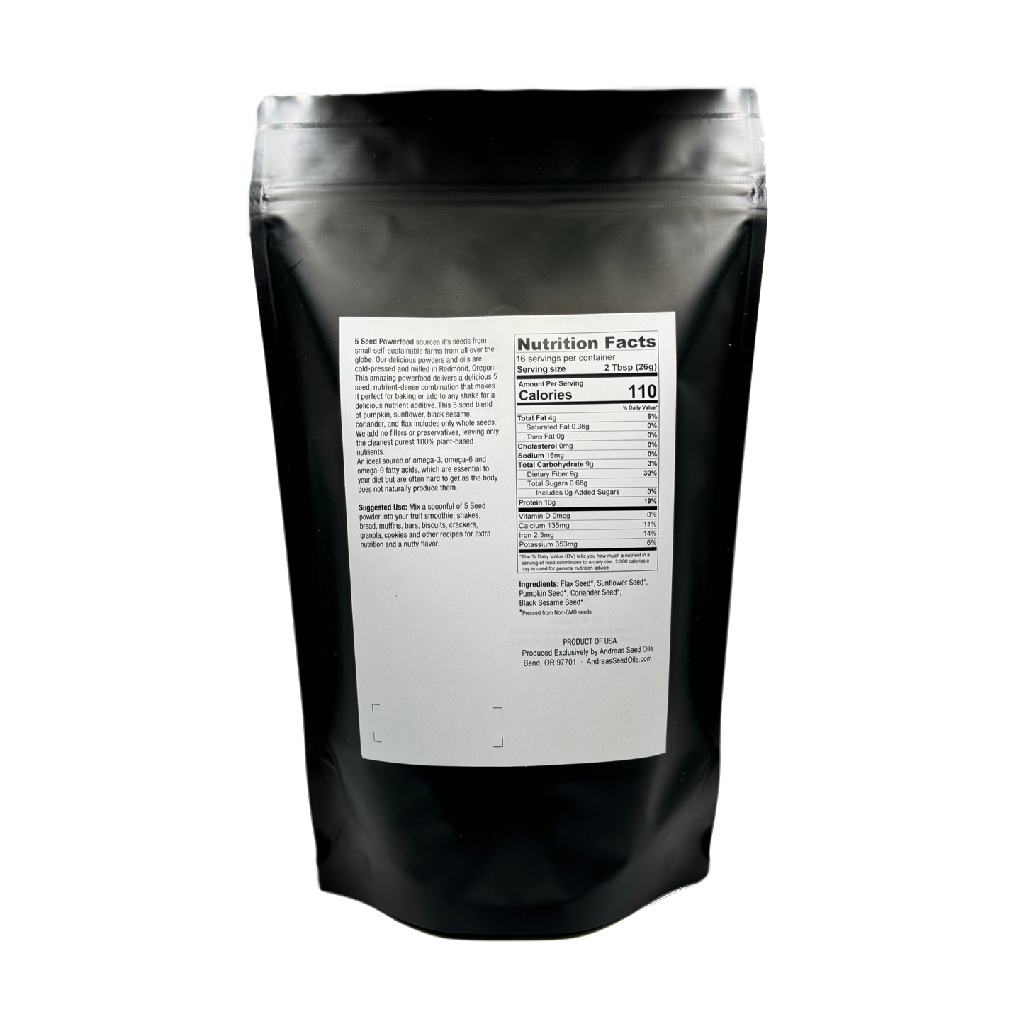 5 Seed Superfood Powder