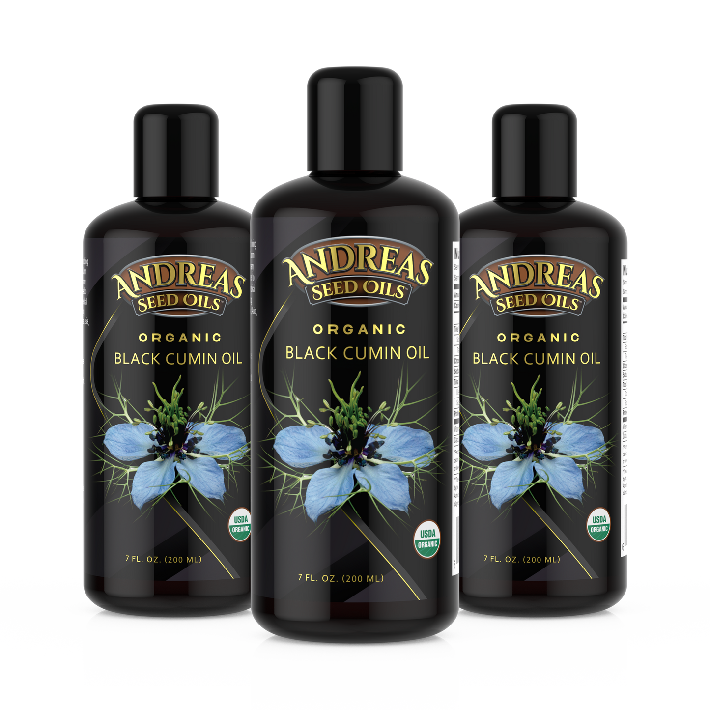 Organic Black Cumin (Nigella Sativa) Seed Oil