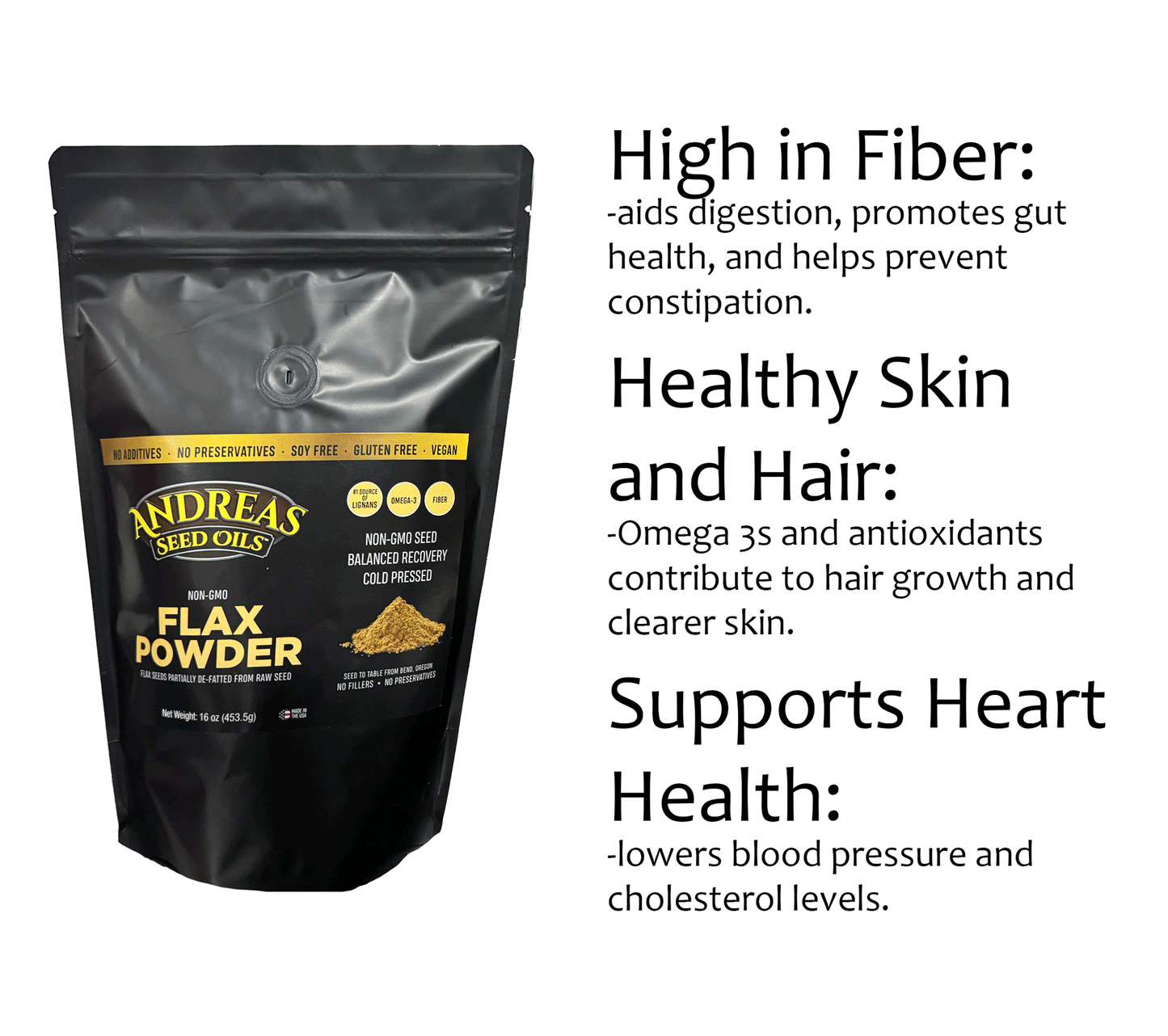 Energy Boost Solutions with Flax Seed Powder