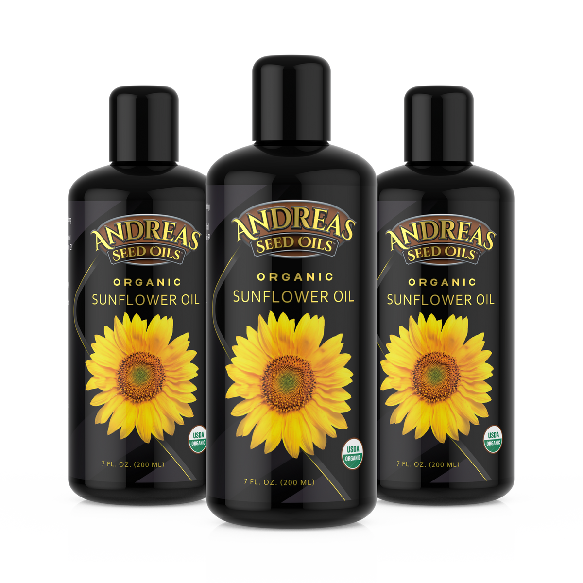 Organic Cold Pressed Sunflower Seed Oil Organic Non GMO Cold Pressed