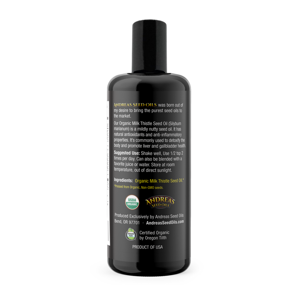 Organic Milk Thistle Oil